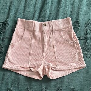 Hammies pastel pink corduroy shorts 28